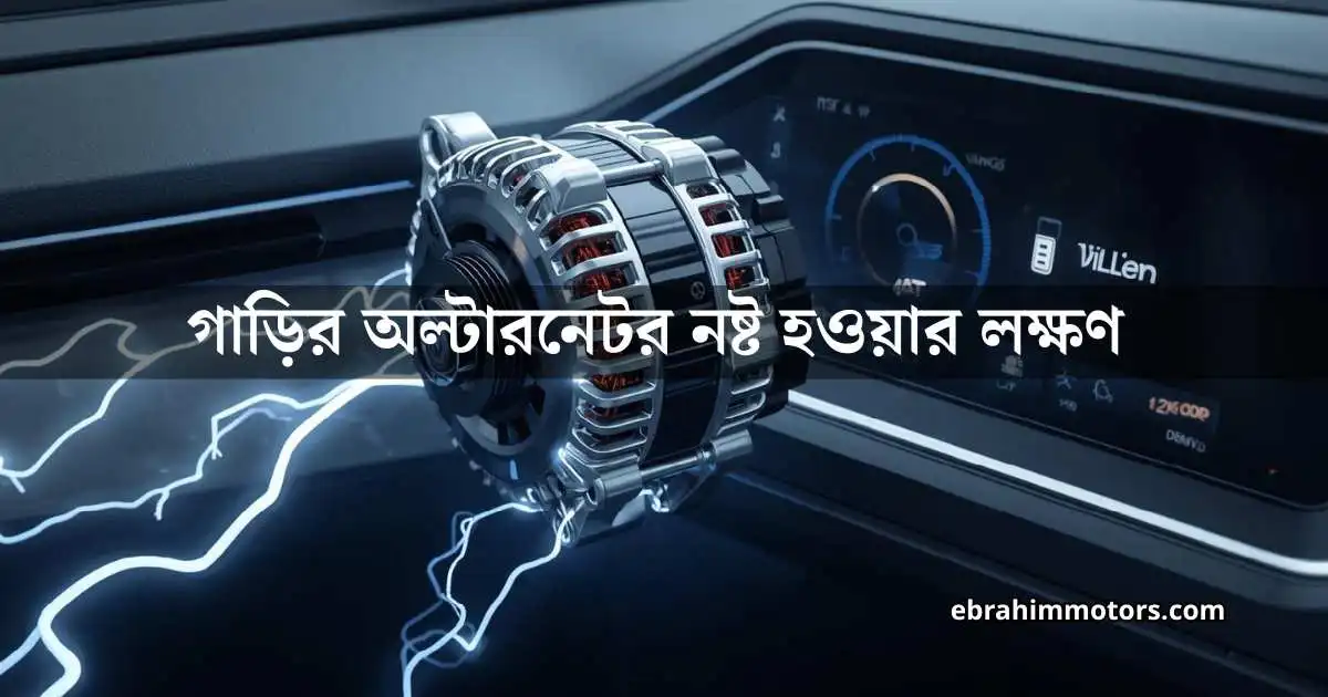 গাড়ির অল্টারনেটর নষ্ট হওয়ার লক্ষণ